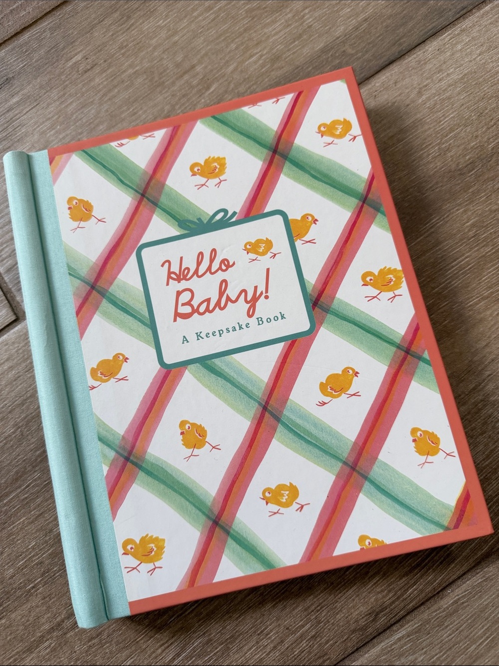 Galison NY Hello Baby Keepsake Book